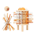 Montessori Wooden Board Games